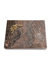 Grabtafel Paradiso Pure Rose 1 (Bronze)