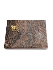 Grabtafel Paradiso Pure Rose 3 (Bronze)