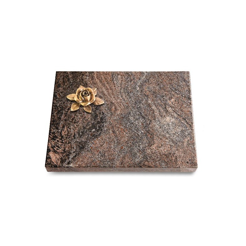 Grabtafel Paradiso Pure Rose 4 (Bronze)