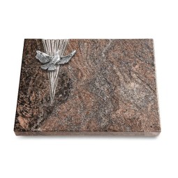 Grabtafel Paradiso Delta Taube (Alu)