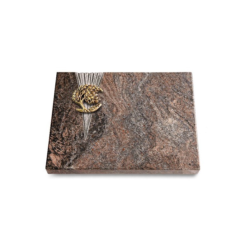 Grabtafel Paradiso Delta Baum 1 (Bronze)