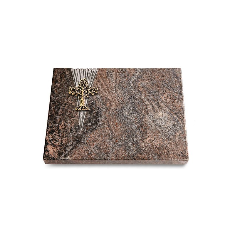 Grabtafel Paradiso Delta Baum 2 (Bronze)