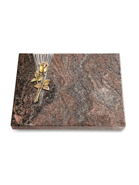 Grabtafel Paradiso Delta Rose 8 (Bronze)