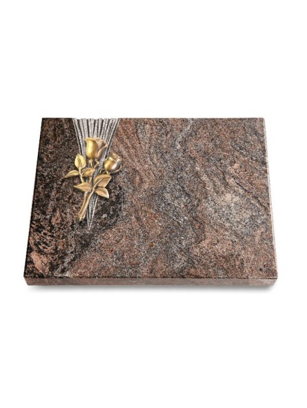 Grabtafel Paradiso Delta Rose 11 (Bronze)