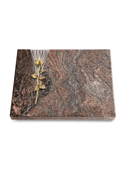 Grabtafel Paradiso Delta Rose 12 (Bronze)