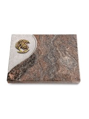 Grabtafel Paradiso Folio Baum 1 (Bronze)