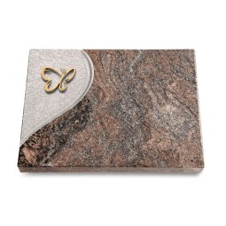 Grabtafel Paradiso Folio Papillon (Bronze)
