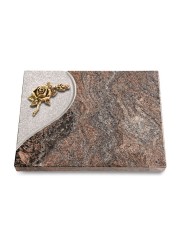 Grabtafel Paradiso Folio Rose 1 (Bronze)