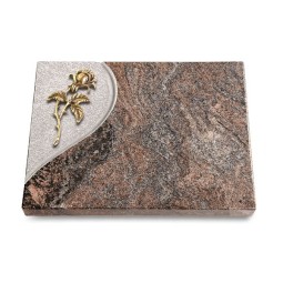 Grabtafel Paradiso Folio Rose 2 (Bronze)
