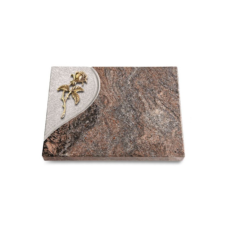 Grabtafel Paradiso Folio Rose 2 (Bronze)