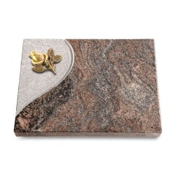Grabtafel Paradiso Folio Rose 3 (Bronze)