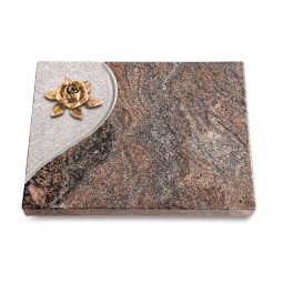 Grabtafel Paradiso Folio Rose 4 (Bronze)