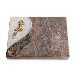 Grabtafel Paradiso Folio Rose 7 (Bronze)