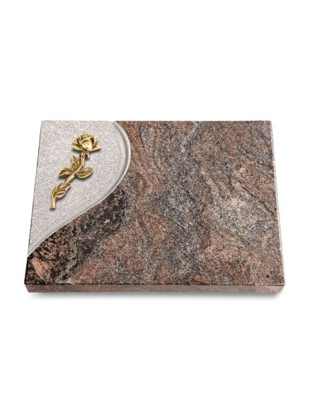 Grabtafel Paradiso Folio Rose 7 (Bronze)