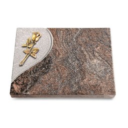 Grabtafel Paradiso Folio Rose 8 (Bronze)