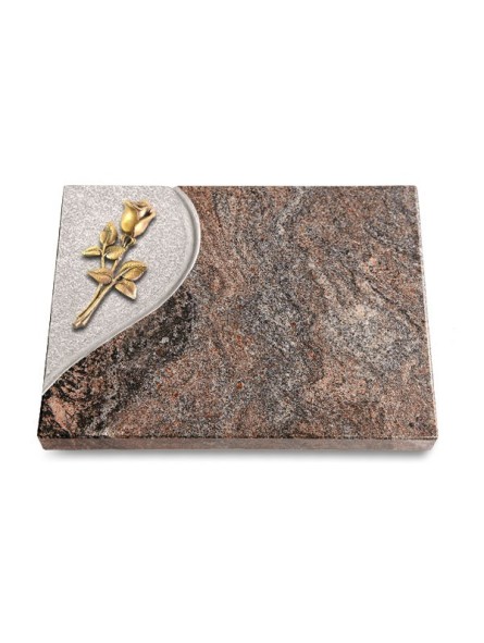 Grabtafel Paradiso Folio Rose 8 (Bronze)