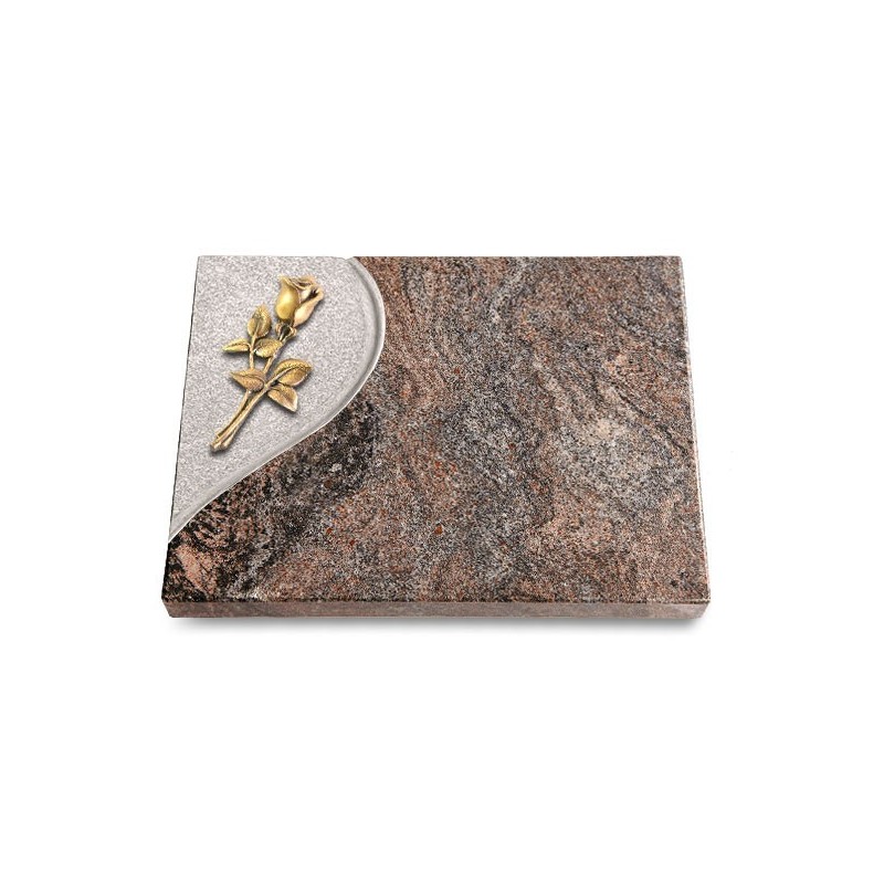 Grabtafel Paradiso Folio Rose 8 (Bronze)