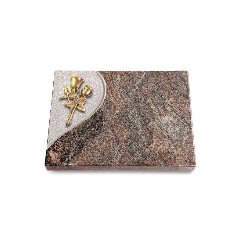 Grabtafel Paradiso Folio Rose 11 (Bronze)