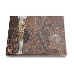 Grabtafel Paradiso Strikt Ähren 1 (Bronze)