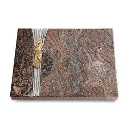 Grabtafel Paradiso Strikt Maria (Bronze)