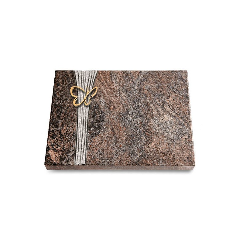 Grabtafel Paradiso Strikt Papillon (Bronze)