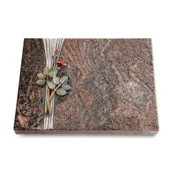 Grabtafel Paradiso Strikt Rose 5 (Color)