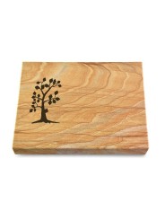 Grabtafel Rainbow Pure Baum 1