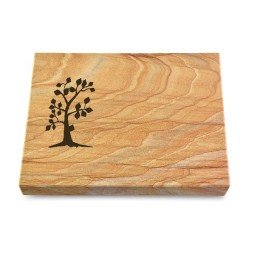 Grabtafel Rainbow Pure Baum 1