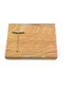 Grabtafel Rainbow Pure Kreuz 2 (Bronze)