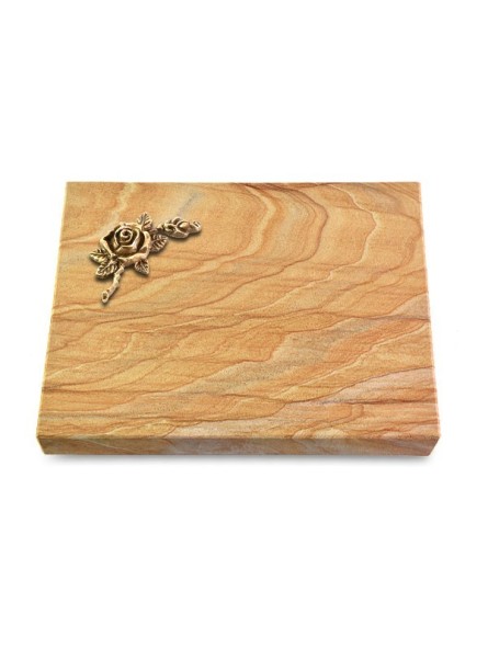 Grabtafel Rainbow Pure Rose 1 (Bronze)