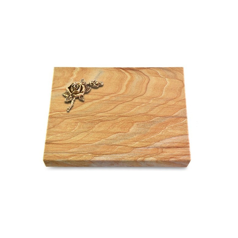 Grabtafel Rainbow Pure Rose 1 (Bronze)