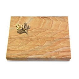 Grabtafel Rainbow Pure Rose 3 (Bronze)
