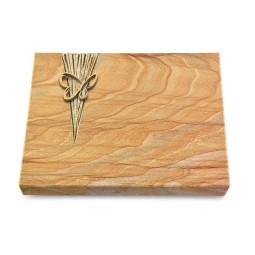 Grabtafel Rainbow Delta Papillon (Bronze)