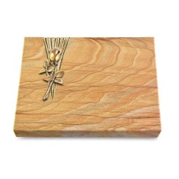 Grabtafel Rainbow Delta Rose 8 (Bronze)