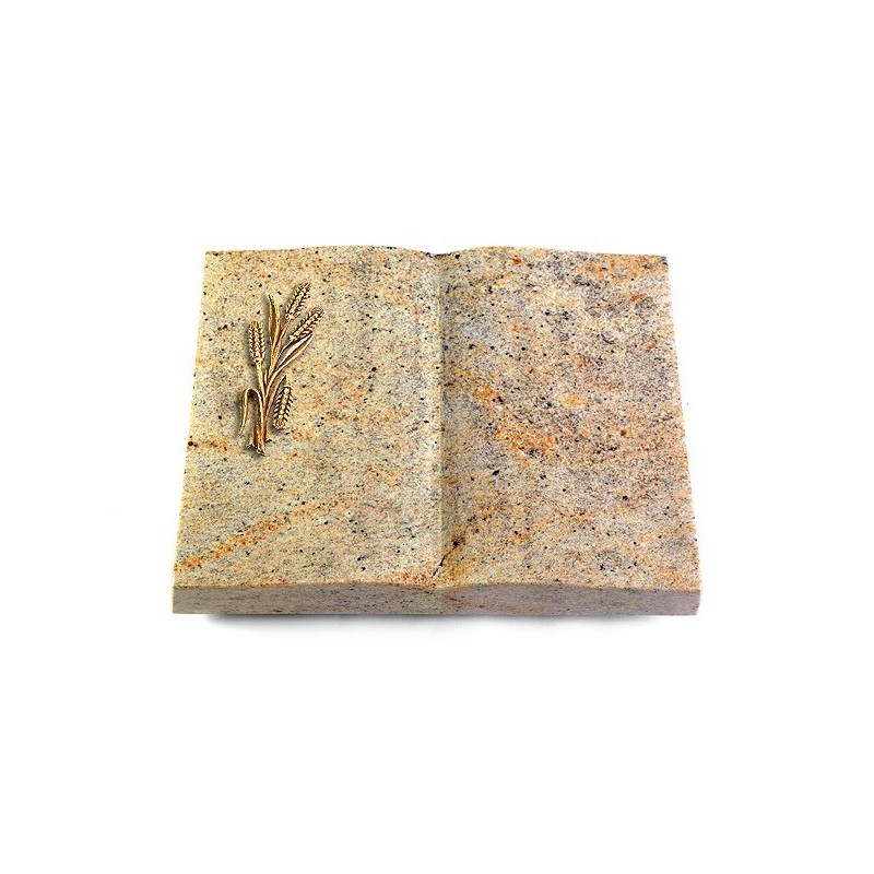 Grabbuch Livre/New Kashmir Ähren 1 (Bronze)