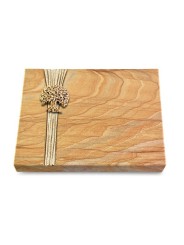 Grabtafel Rainbow Strikt Baum 3 (Bronze)