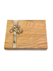 Grabtafel Rainbow Strikt Gingozweig 1 (Bronze)