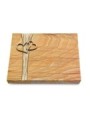 Grabtafel Rainbow Strikt Herzen (Bronze)