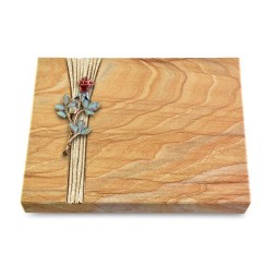 Grabtafel Rainbow Strikt Rose 7 (Color)