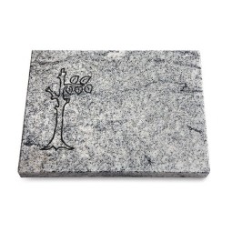 Grabtafel Viskont White Pure Baum 2