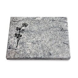 Grabtafel Viskont White Pure Rose 2