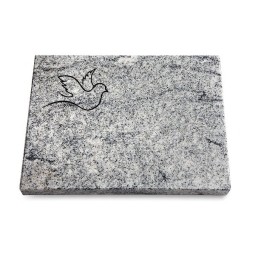 Grabtafel Viskont White Pure Taube 2