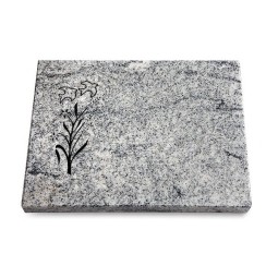 Grabtafel Viskont White Pure Zweig 1