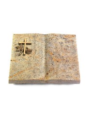 Grabbuch Livre/New Kashmir Kreuz 1 (Bronze)