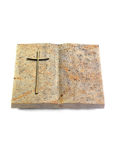 Grabbuch Livre/New Kashmir Kreuz 2 (Bronze)