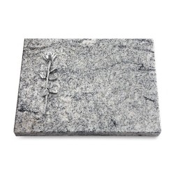 Grabtafel Viskont White Pure Rose 12 (Alu)