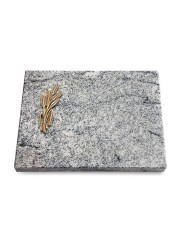 Grabtafel Viskont White Pure Ähren 1 (Bronze)