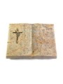 Grabbuch Livre/New Kashmir Kreuz/Ähren (Bronze)
