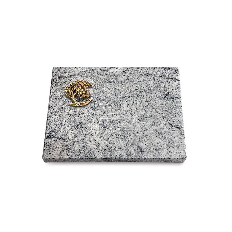 Grabtafel Viskont White Pure Baum 1 (Bronze)