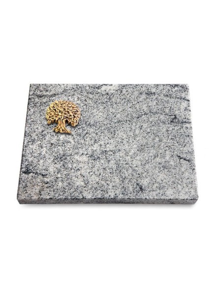 Grabtafel Viskont White Pure Baum 3 (Bronze)